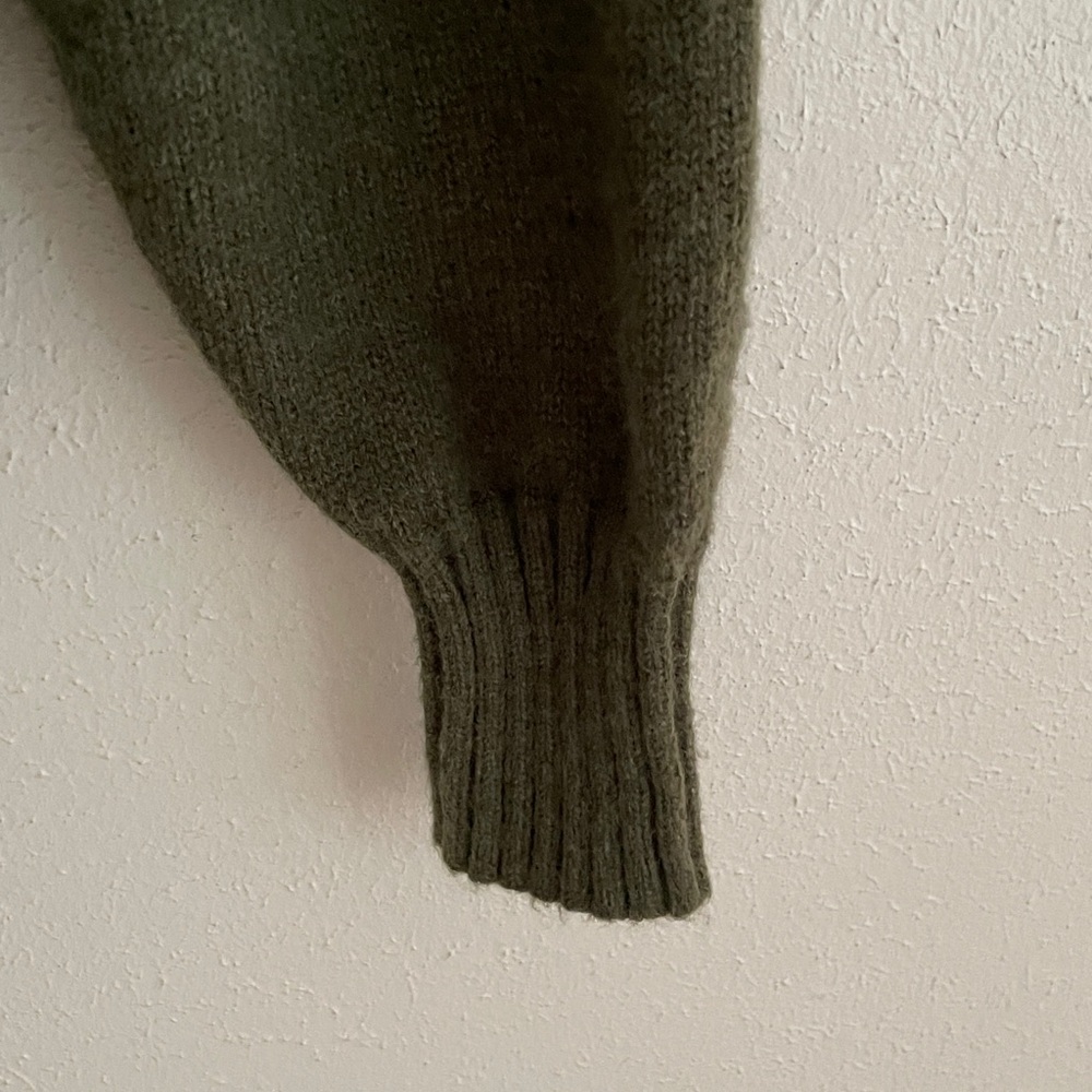 Elan Crop Sweater Open Front Cardigan - Picture 10 of 15
